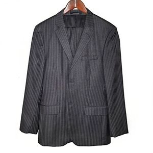 Grey Pinstripe Suit